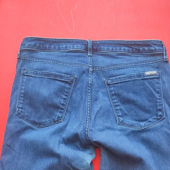 Eddie Bauer jeans slim straight slightly curvy regular blue women's size 10 - Picture 3 of 11